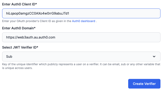Twitter - Domain and Client ID from Auth0 Dashboard